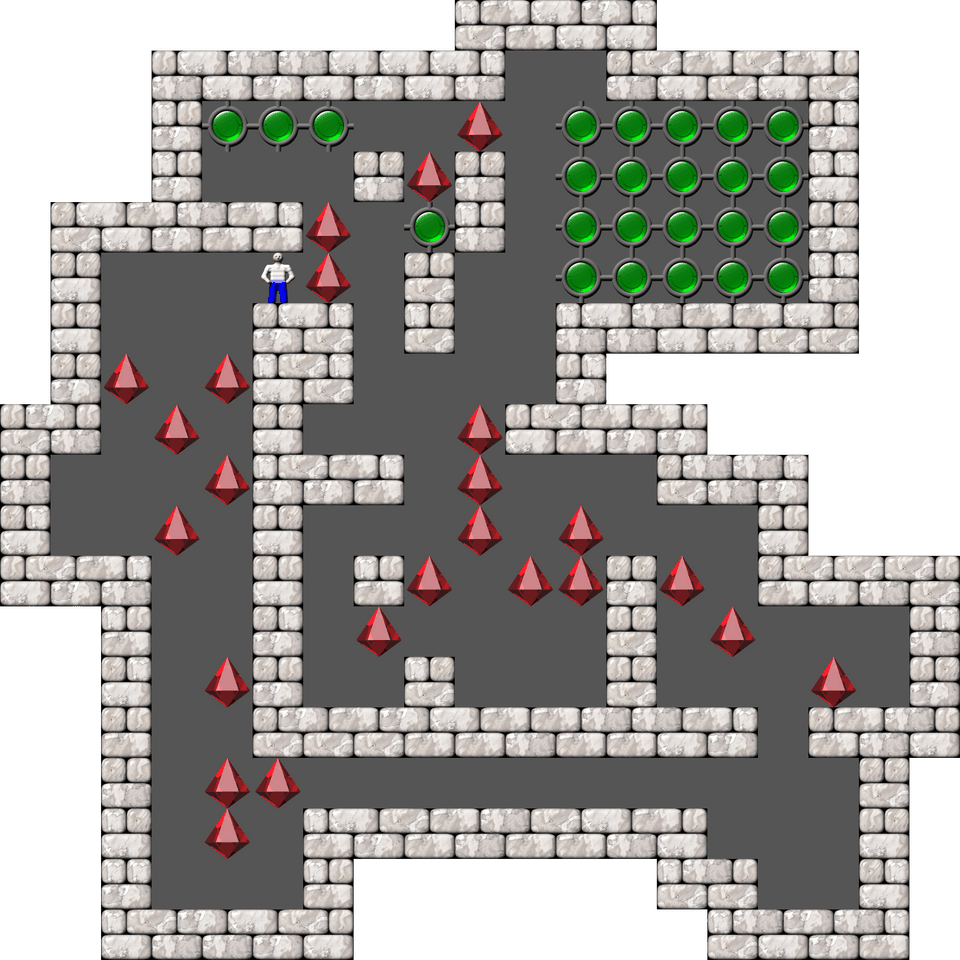 Sokoban Mass Remodel level 979